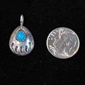 Sterling silver and Turquoise Pendant
